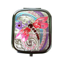 Colorful Dragonfly Pocket Make up Mirror